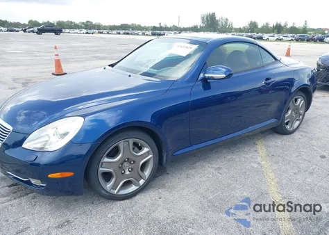 2006 Lexus Sc 430 z USA, uszkodzony, nr VIN JTHFN48Y569001385